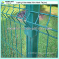 2015 hot sale Curving metal welded pvc coated garden fence